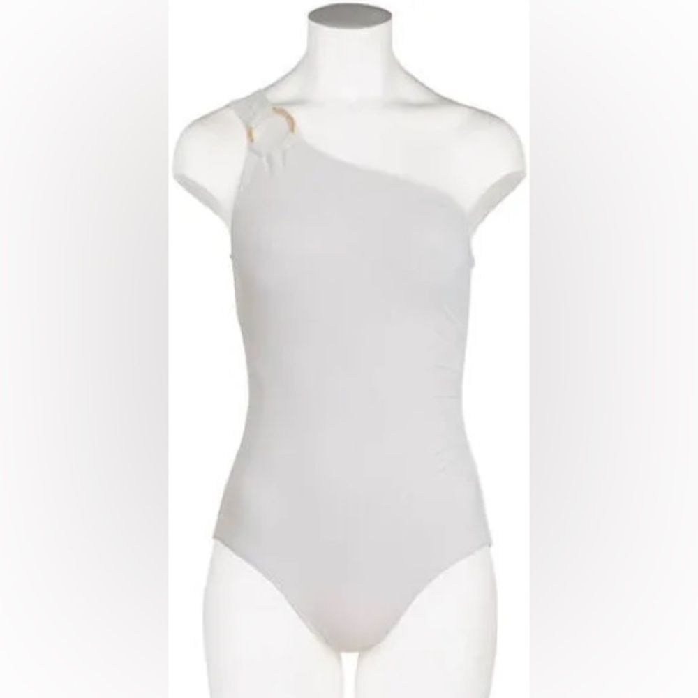 Michael Kors White One Shoulder swimsuit